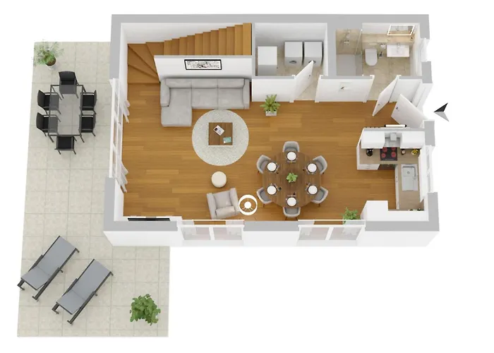 펜션 5 Sterne Ostseenest Mit Boddenblick *