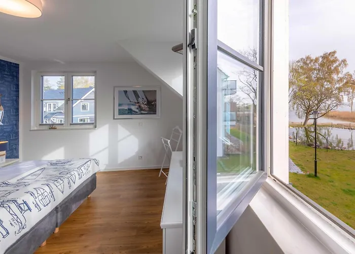 5 Sterne Ostseenest Mit Boddenblick 풀렌도르프