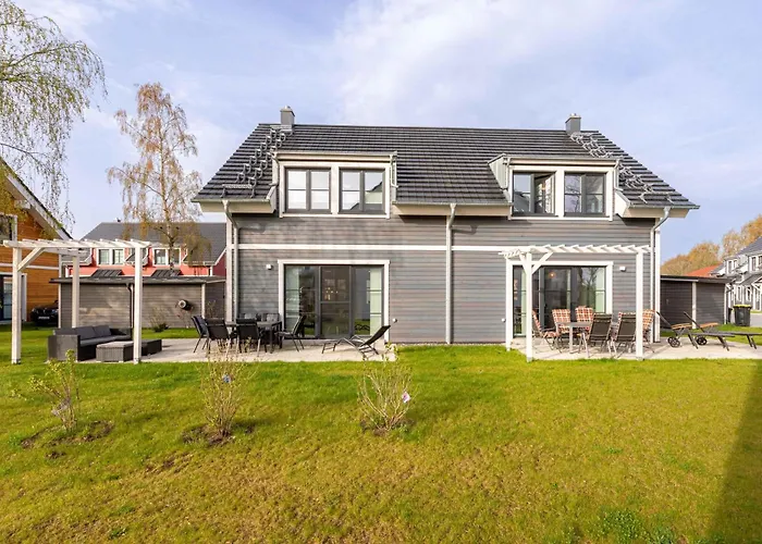 펜션 5 Sterne Ostseenest Mit Boddenblick